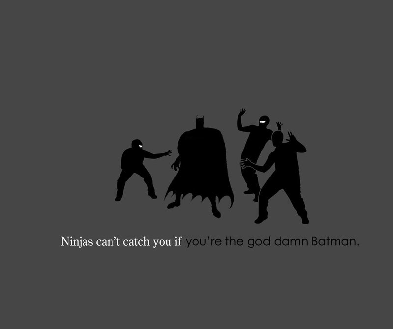 Batman vs ninjas