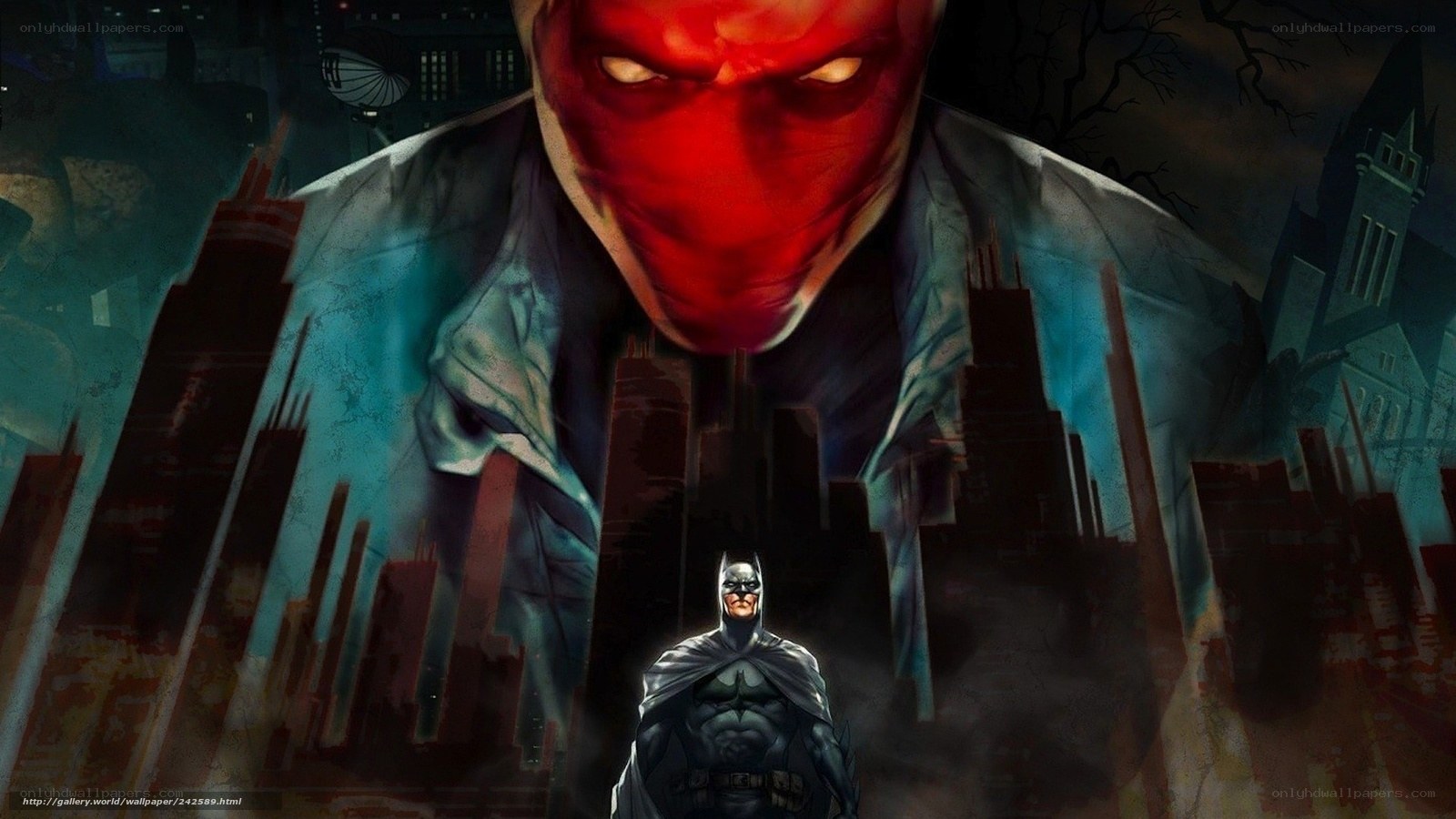 Batman vs. Red Hood