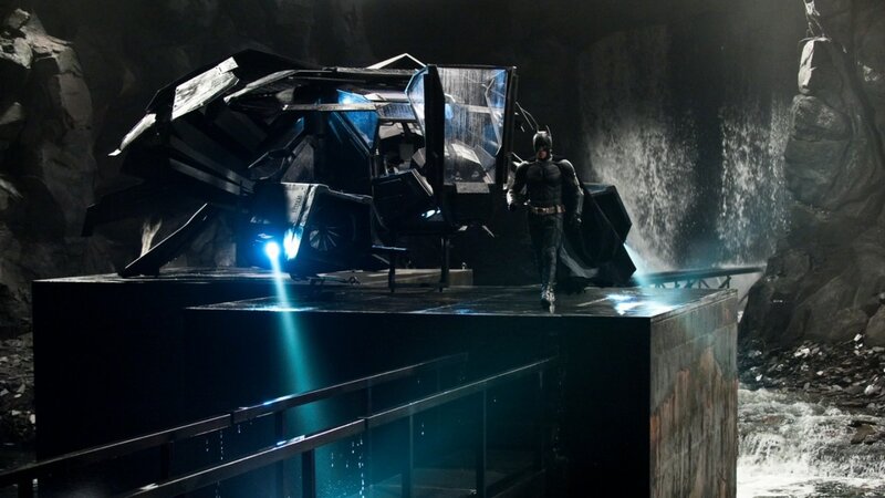 Batman Walking in Cave