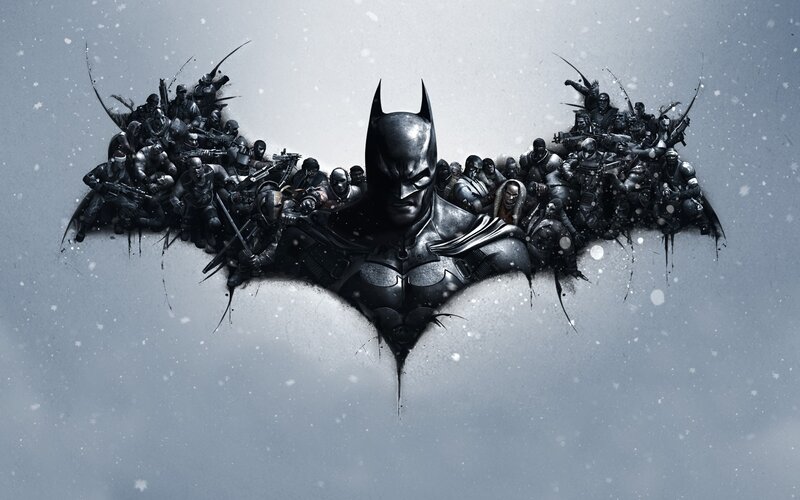 Batman with Allies — Black