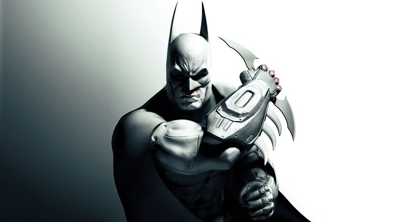 Batman with Batarang — Black, Dramatic