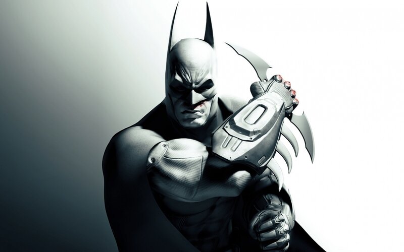 Batman with Batarang — Black
