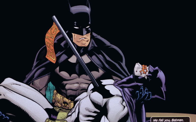 Batman with batarang