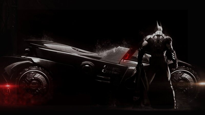 Batman with Batmobile — Black