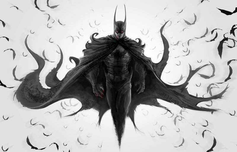 Batman with Cape