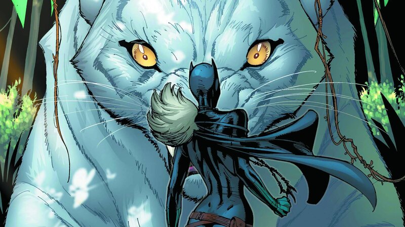 Batman with Cat