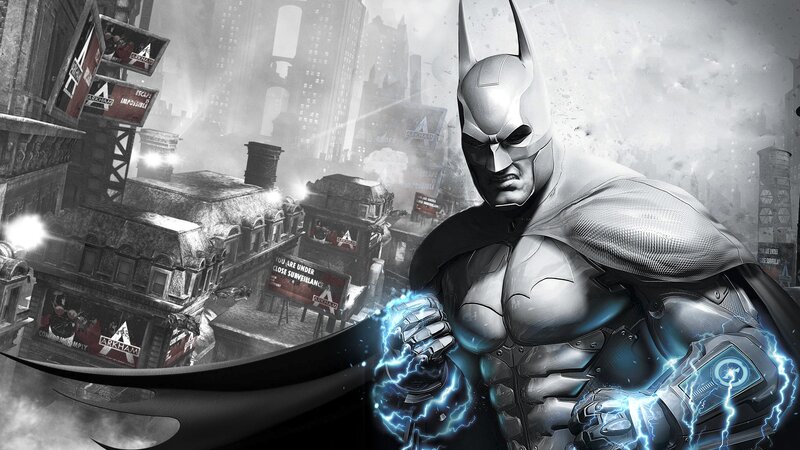 Batman with Electric Gloves — Black