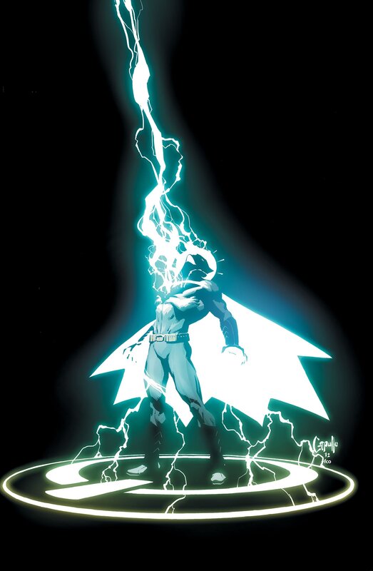 Batman with lightning powers