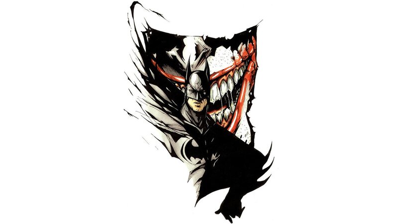 Batman with Monstrous Grin — Black