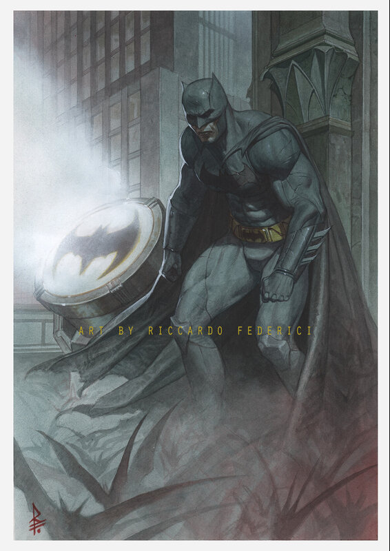 Batman with Shield