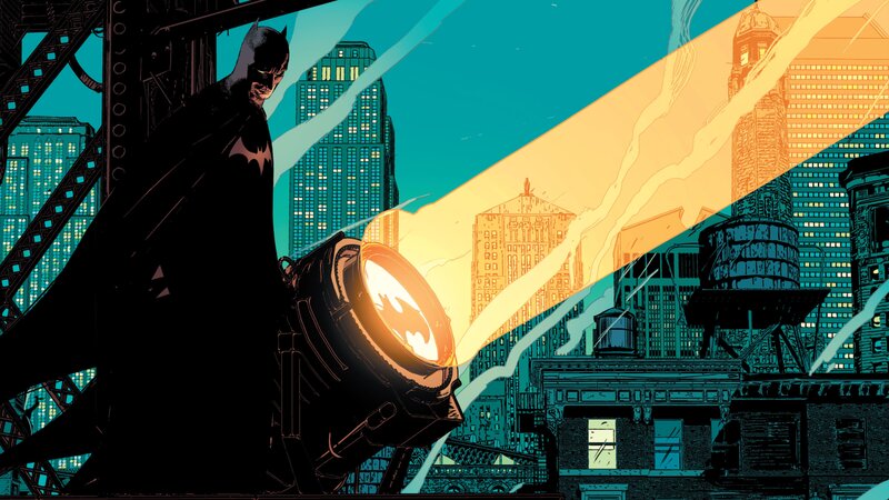 Batman with Spotlight