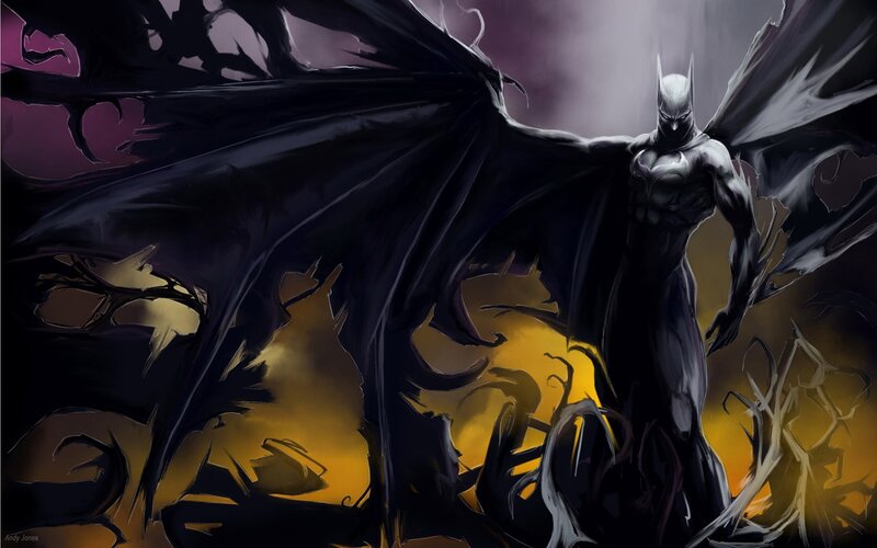 Batman with Wings — Black