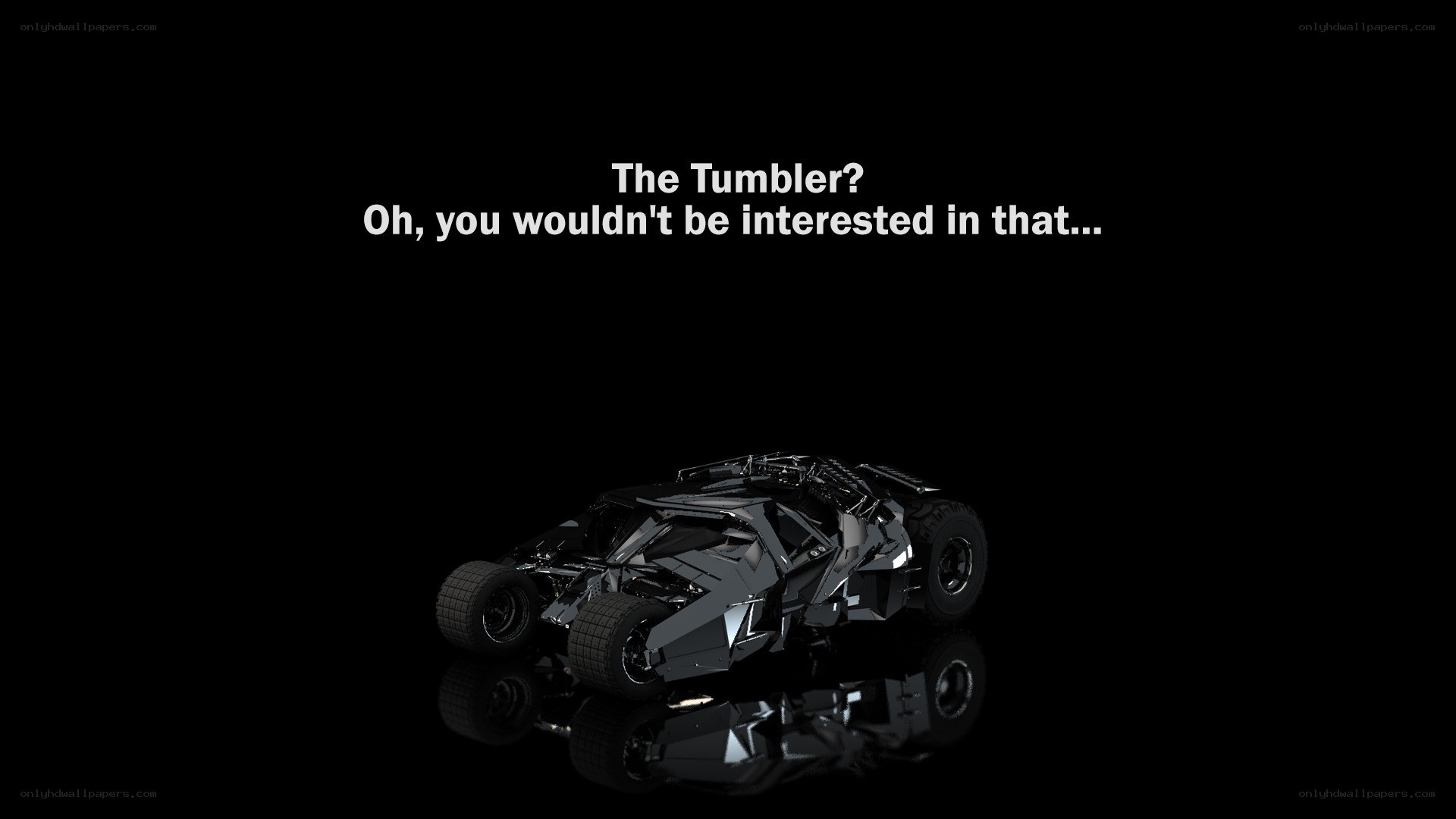Batmobile from The Dark Knight