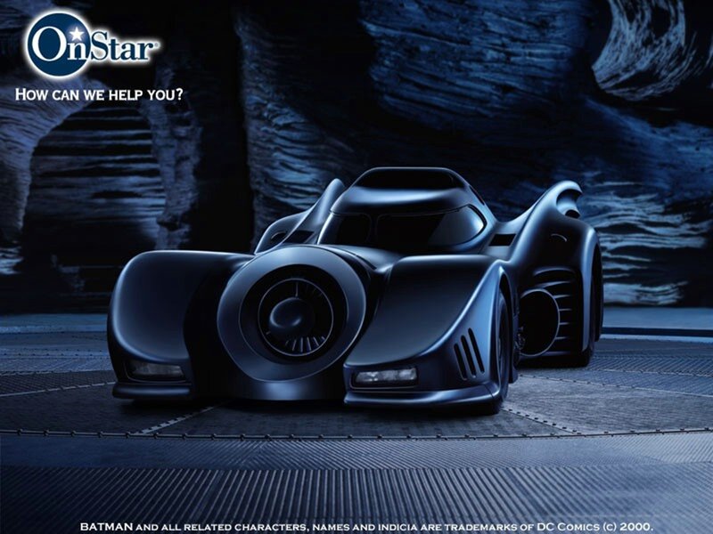 Batmobile in Cave