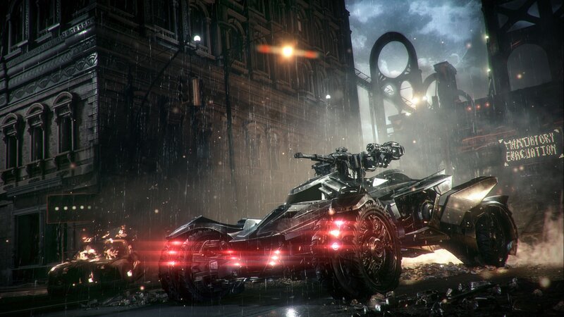 Batmobile in Rain — Black