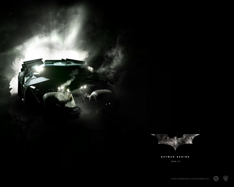 Batmobile in Smoke — Black