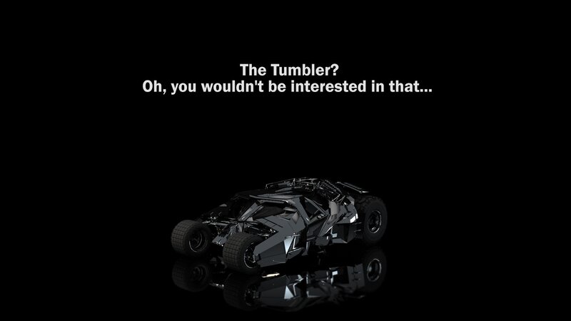 Batmobile Model