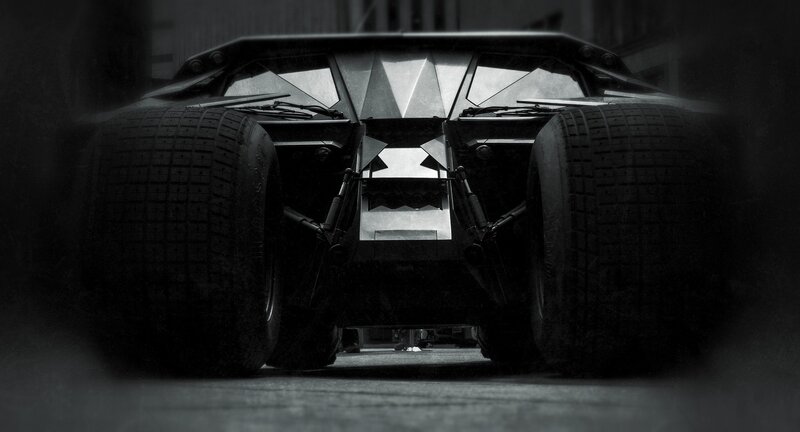 Batmobile rear view
