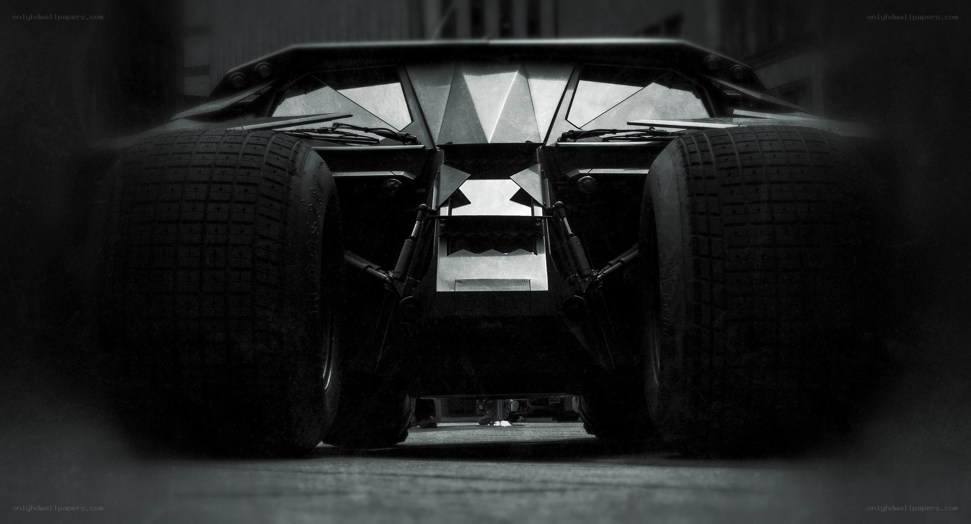 Batmobile rear view