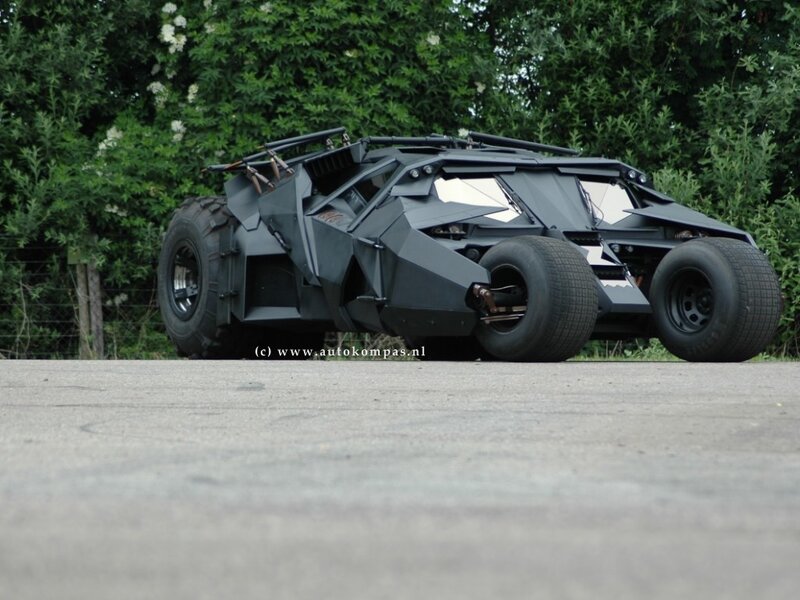 Batmobile Tumbler — Black, Dramatic