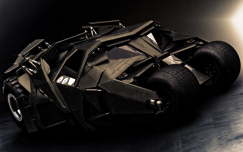 Batmobile Vehicle — Black