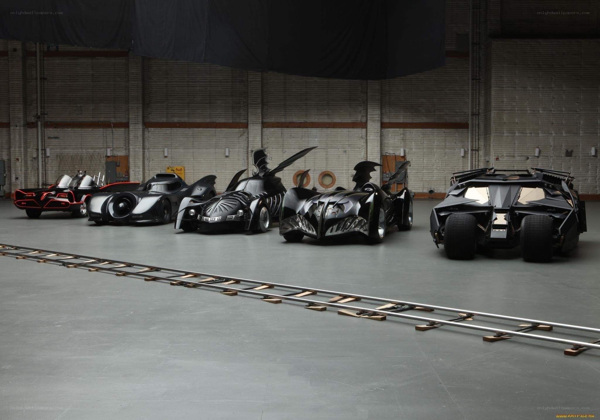 Batmobiles through the years