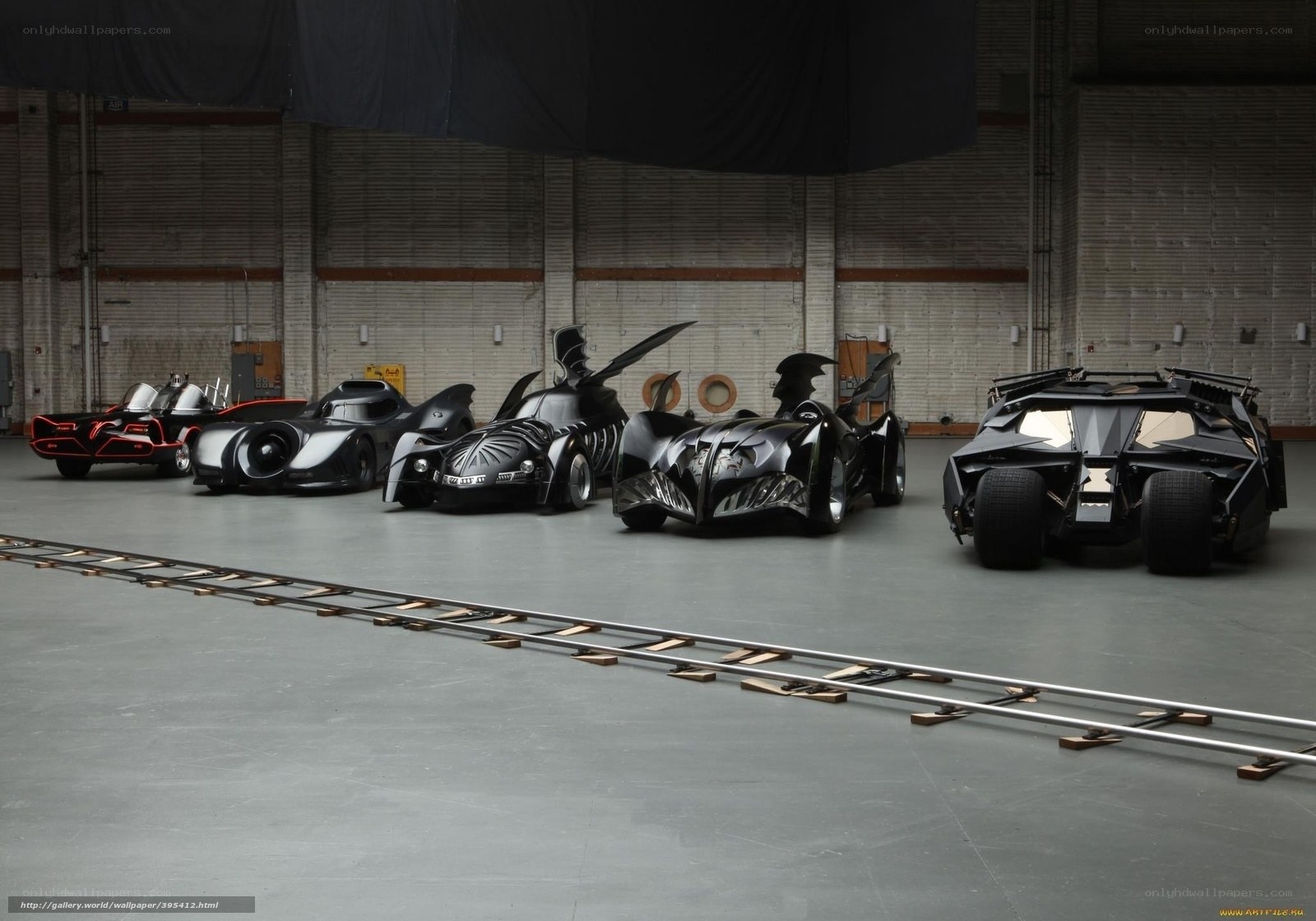 Batmobiles through the years