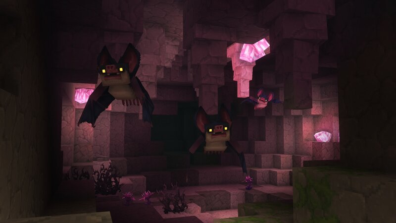 Bats in a Cave — Purple