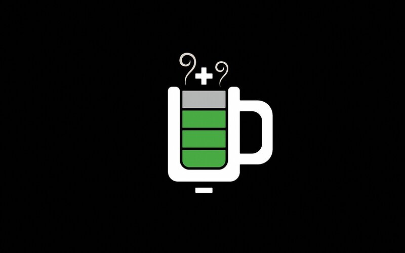 battery mug icon