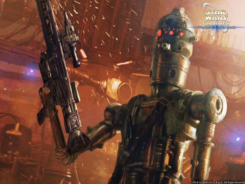 Battle-damaged Droid