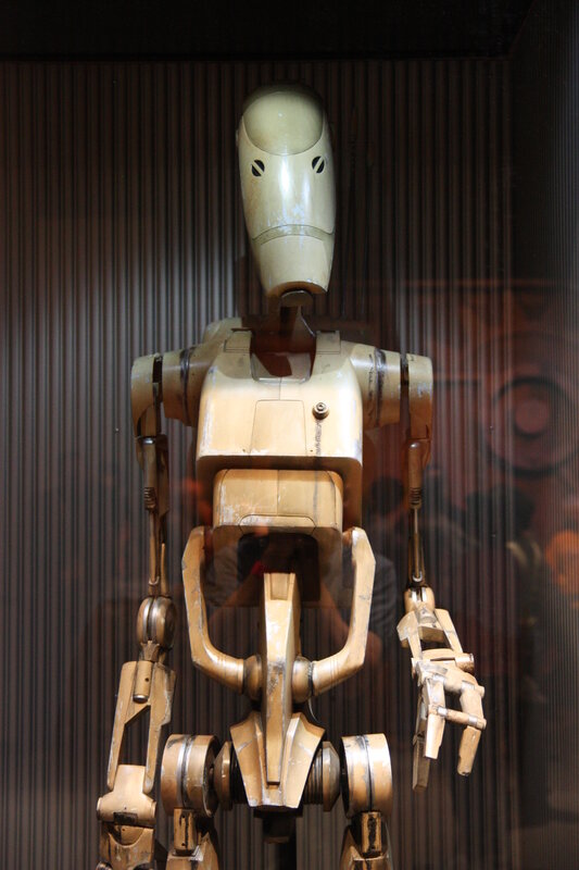 battle droid display