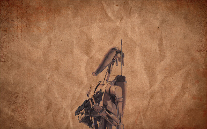 Battle Droid with Blaster
