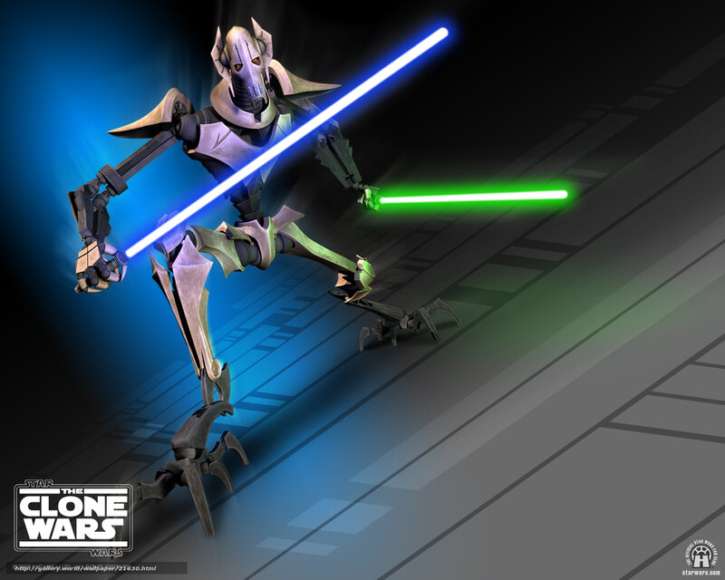 Battle Droid with Lightsabers