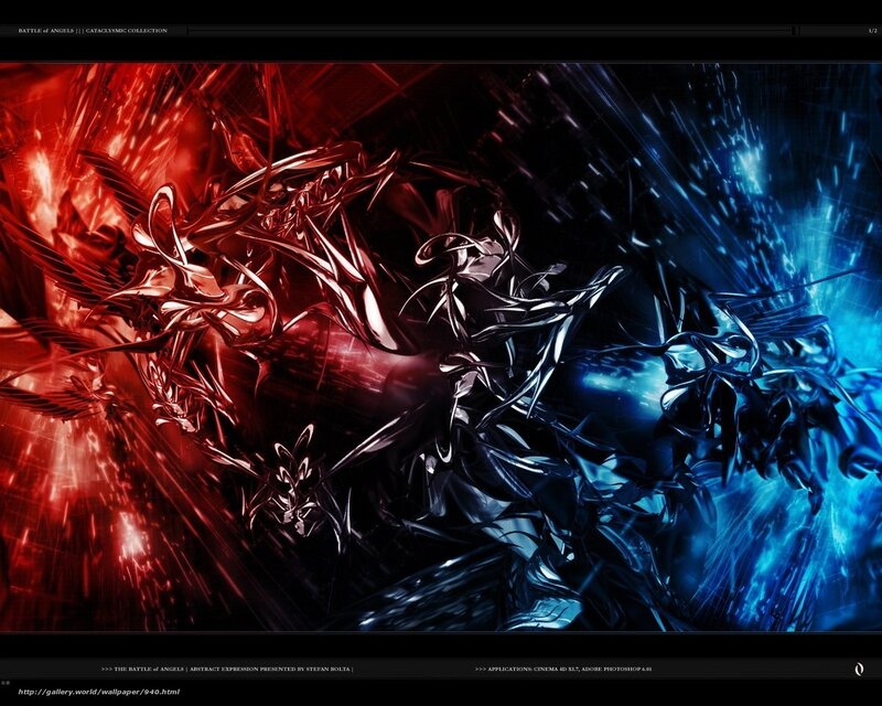 Battle of Angels abstract art