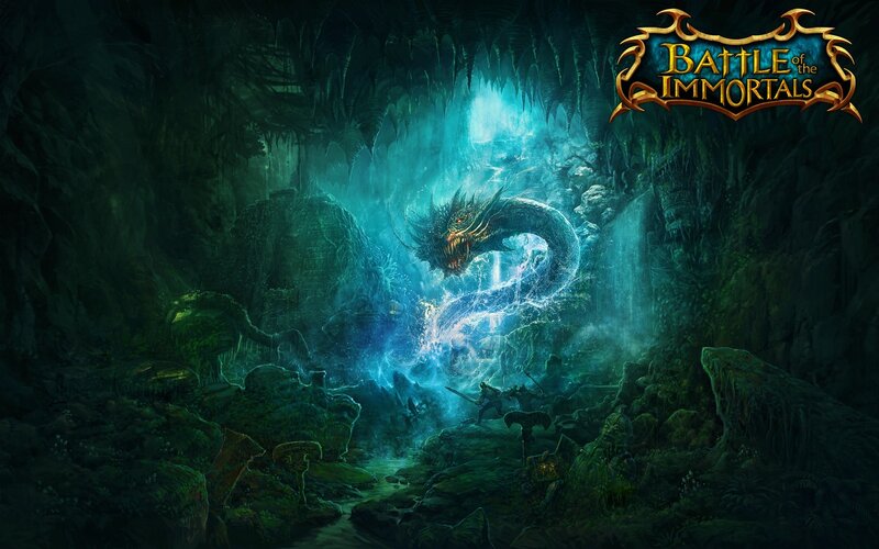 Battle of the Immortals artwork