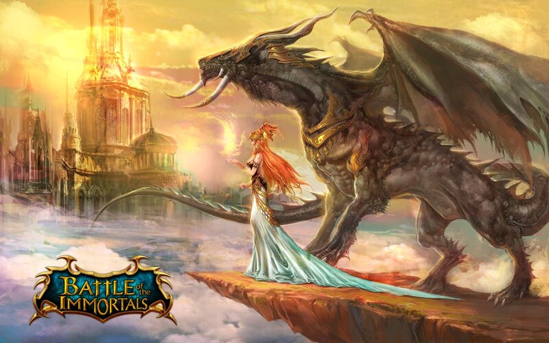 Battle of the Immortals artwork