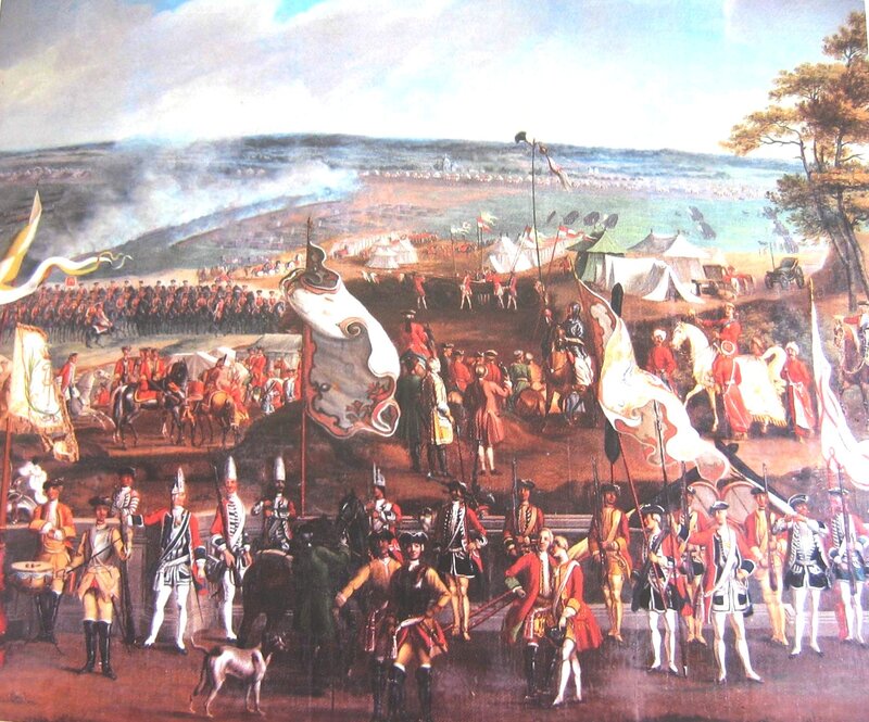 Battle of Vienna painting