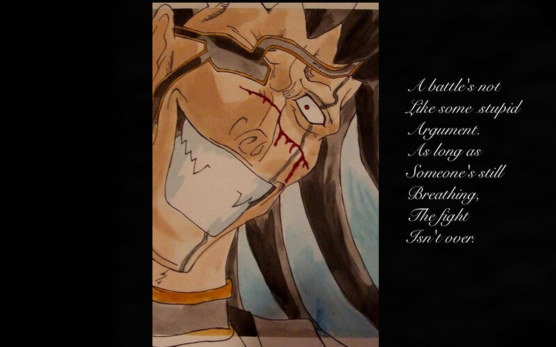 battle quote illustration