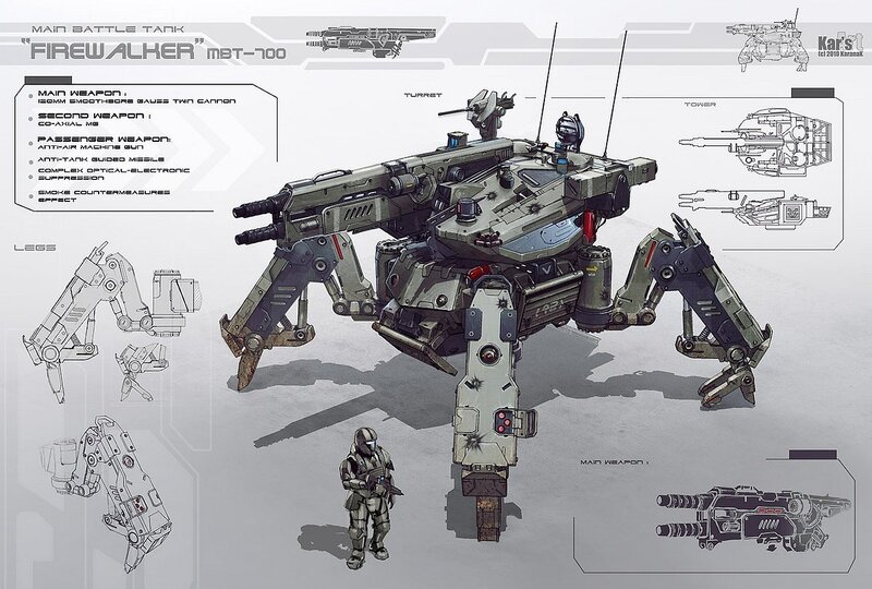 Battle Tank Robot