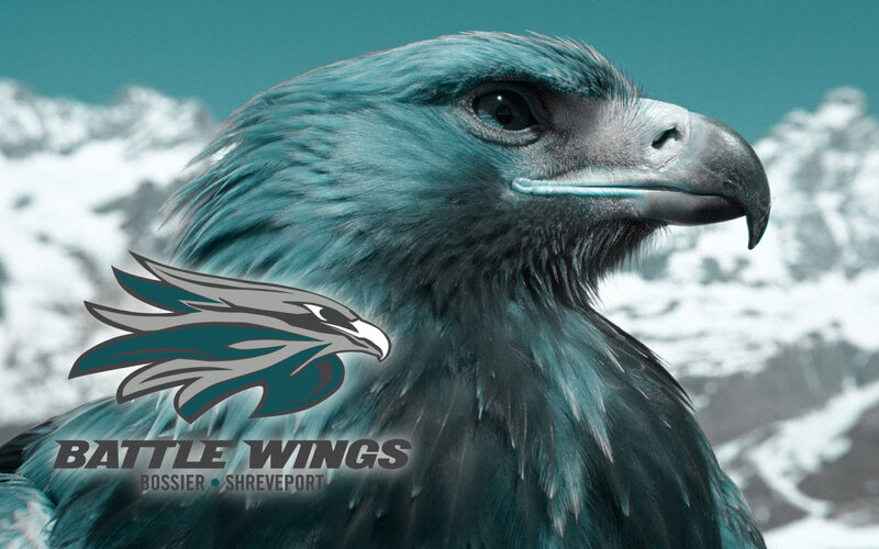 Battle Wings logo with eagle