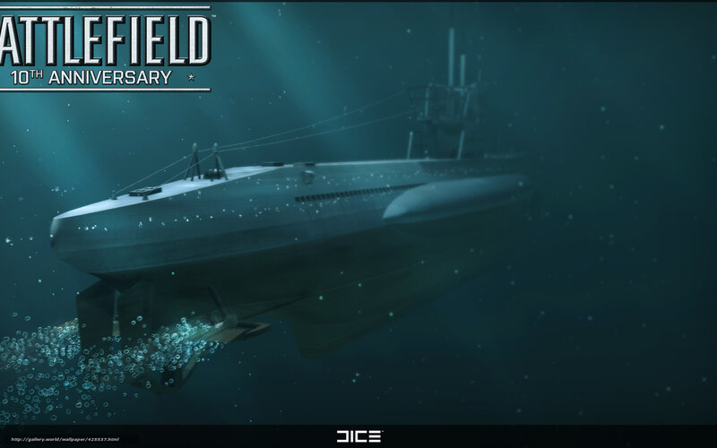 Battlefield 10th Anniversary Submarine