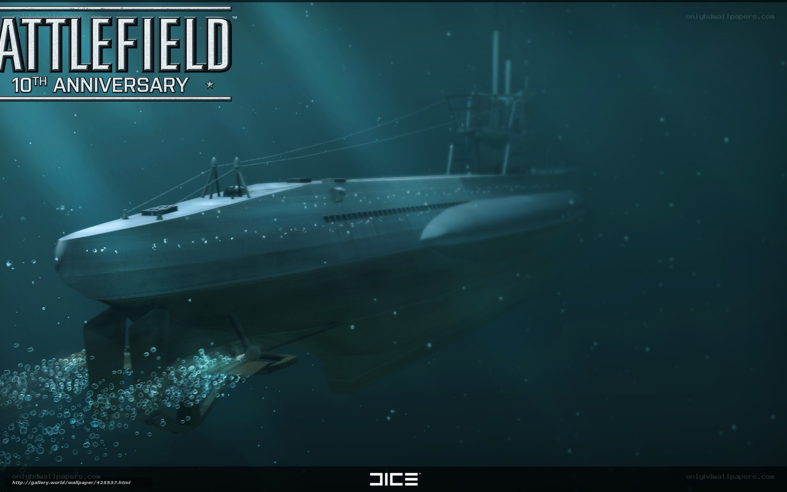Battlefield 10th Anniversary Submarine