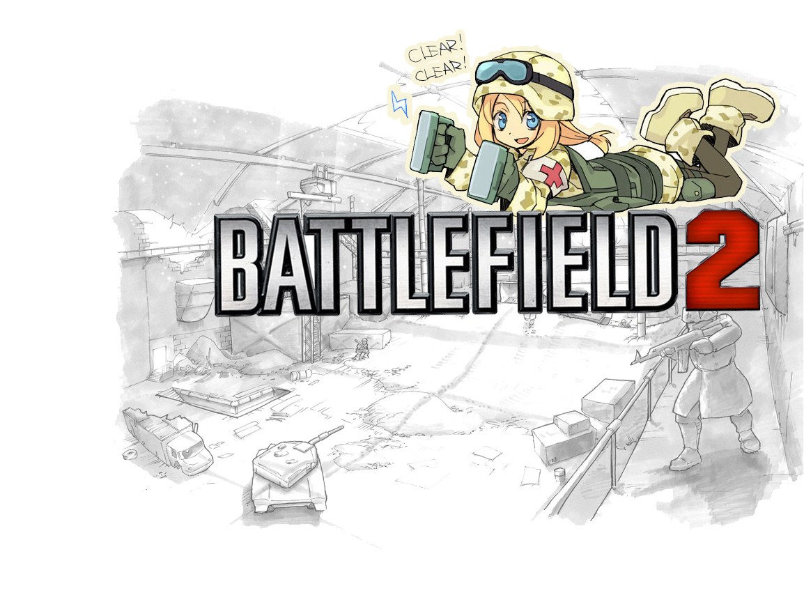 Battlefield 2 anime art