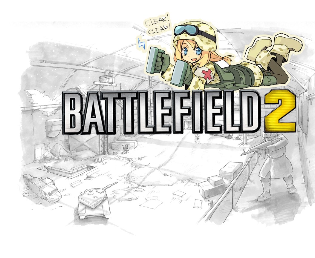 Battlefield 2 anime art