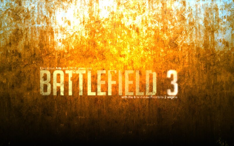 Battlefield 3 game title screen