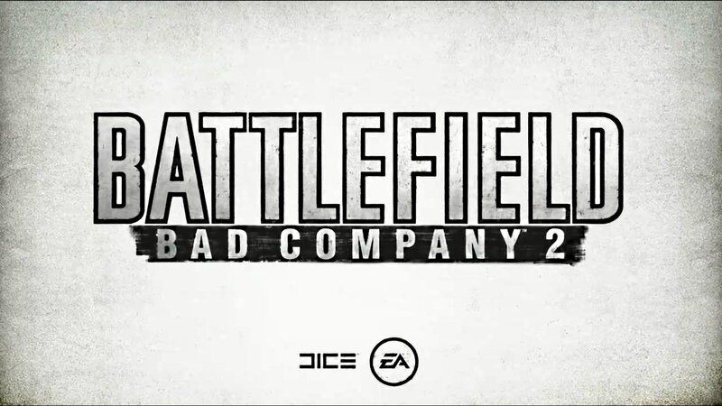 Battlefield: Bad Company 2 title screen