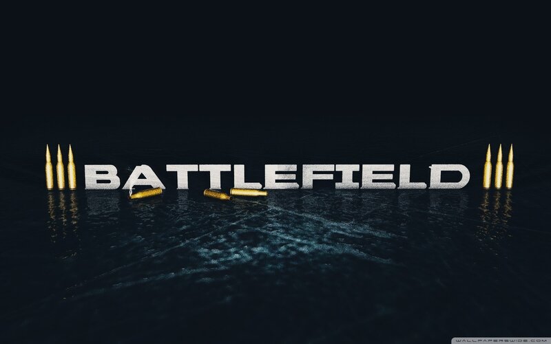 Battlefield Logo with Bullets
