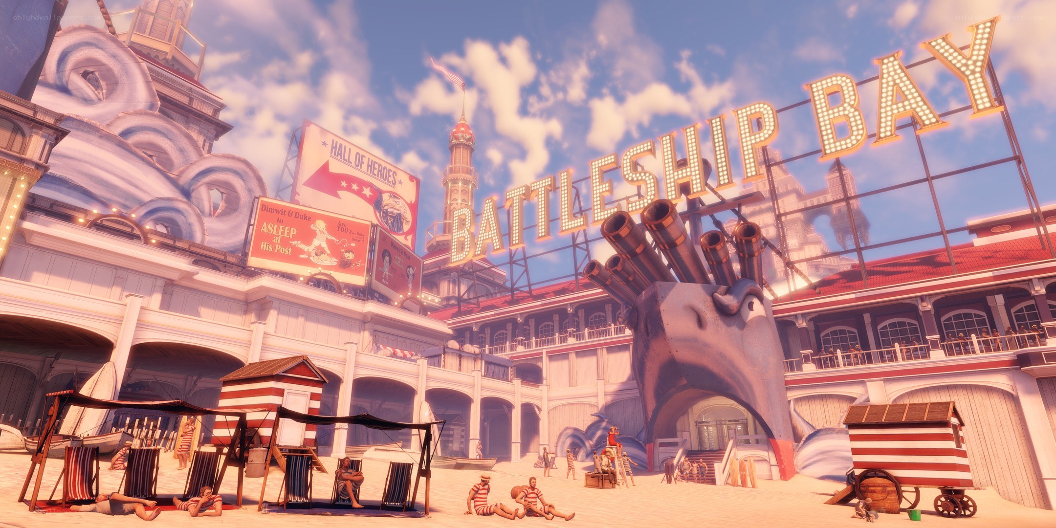 Battleship Bay amusement park