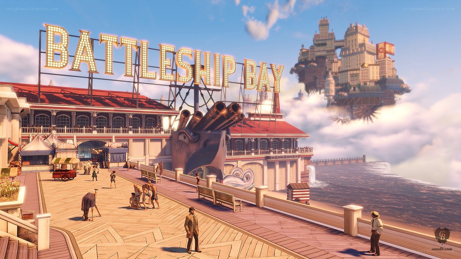 Battleship Bay concept art