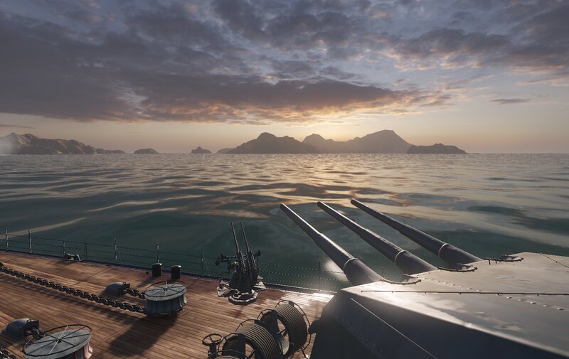 Battleship Deck View